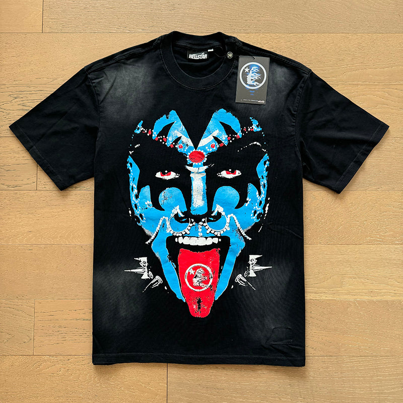 Hellstar T-shirts Washed Aging Process