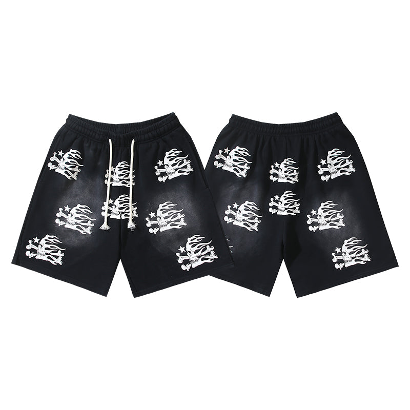 Hellstar Shorts Washed Old Style