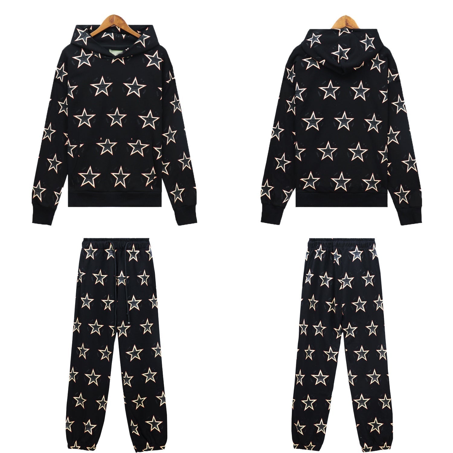 Denim Tears Outfit:Hoodie/Sweatpants (Separate Purchase Options)