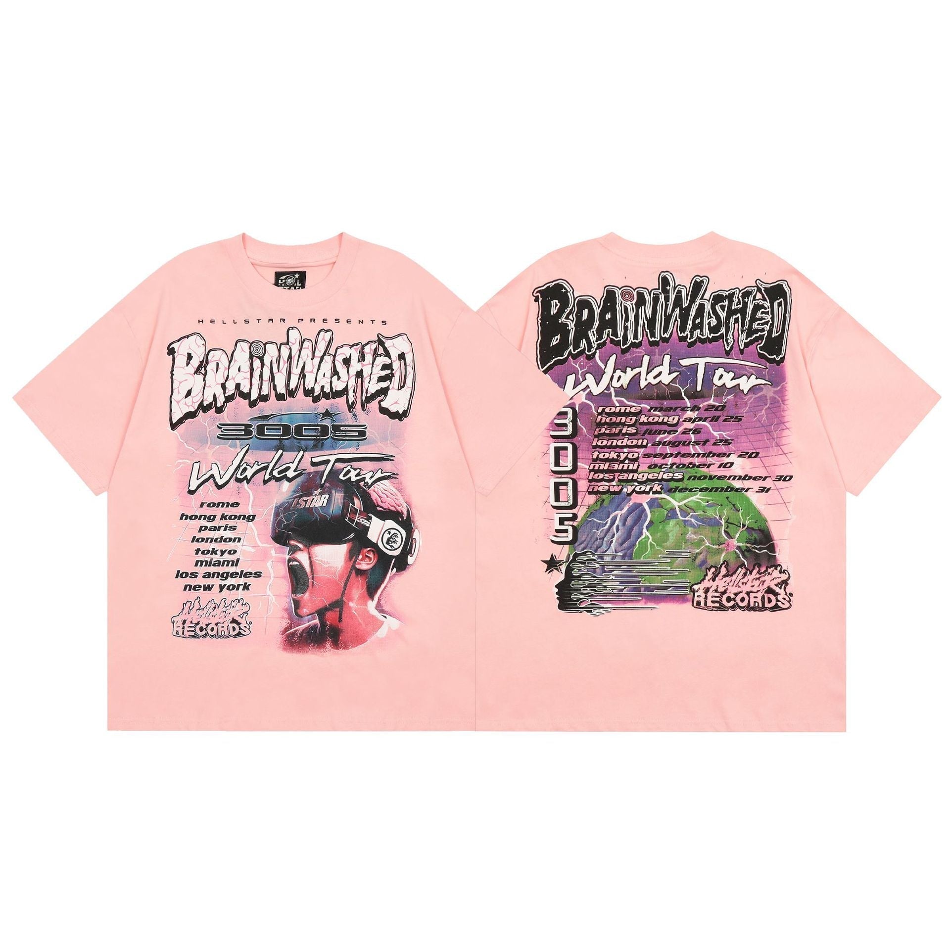Hellstar T-shirt Summer Creative Pattern Unisex