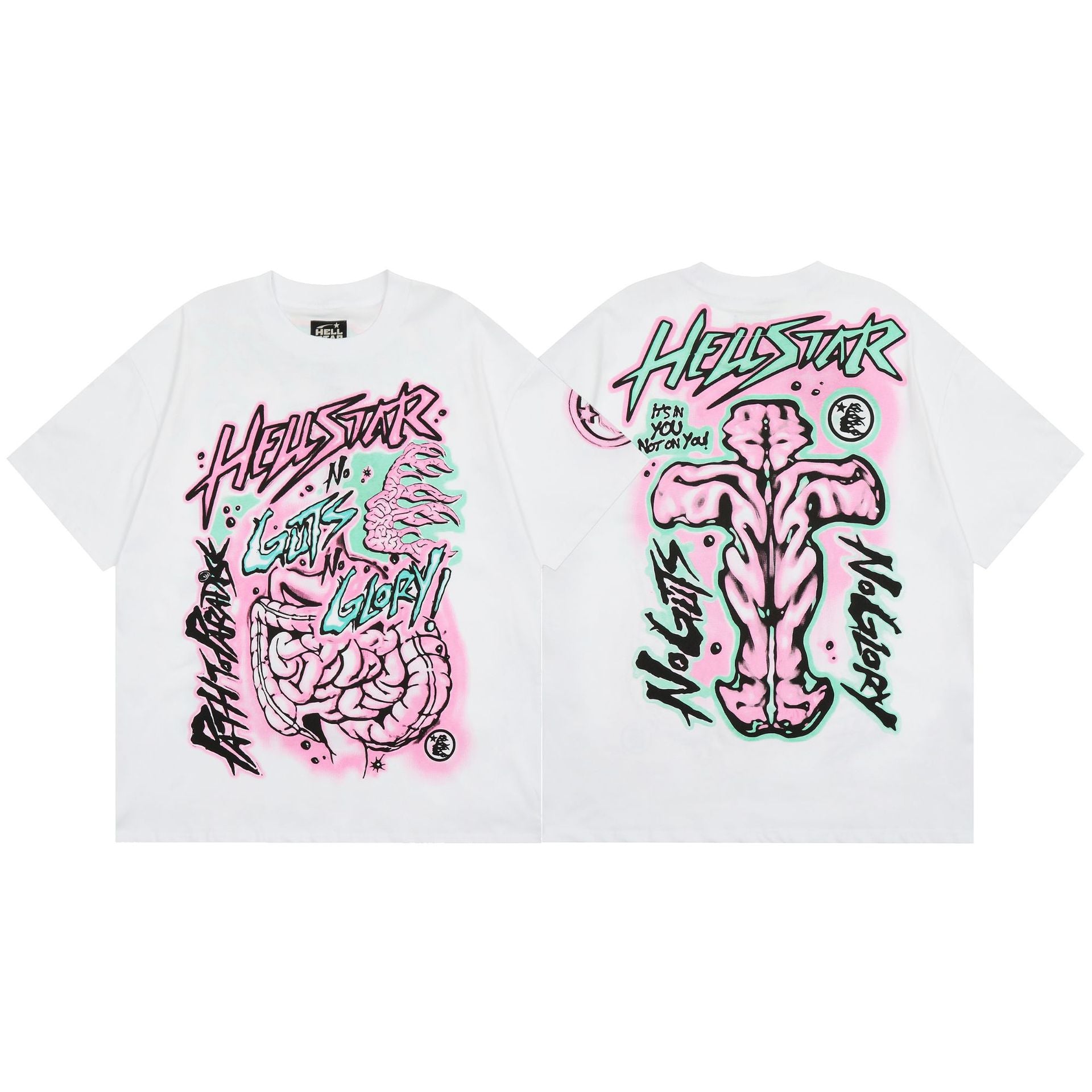 Hellstar T-shirt Summer Creative Pattern Unisex