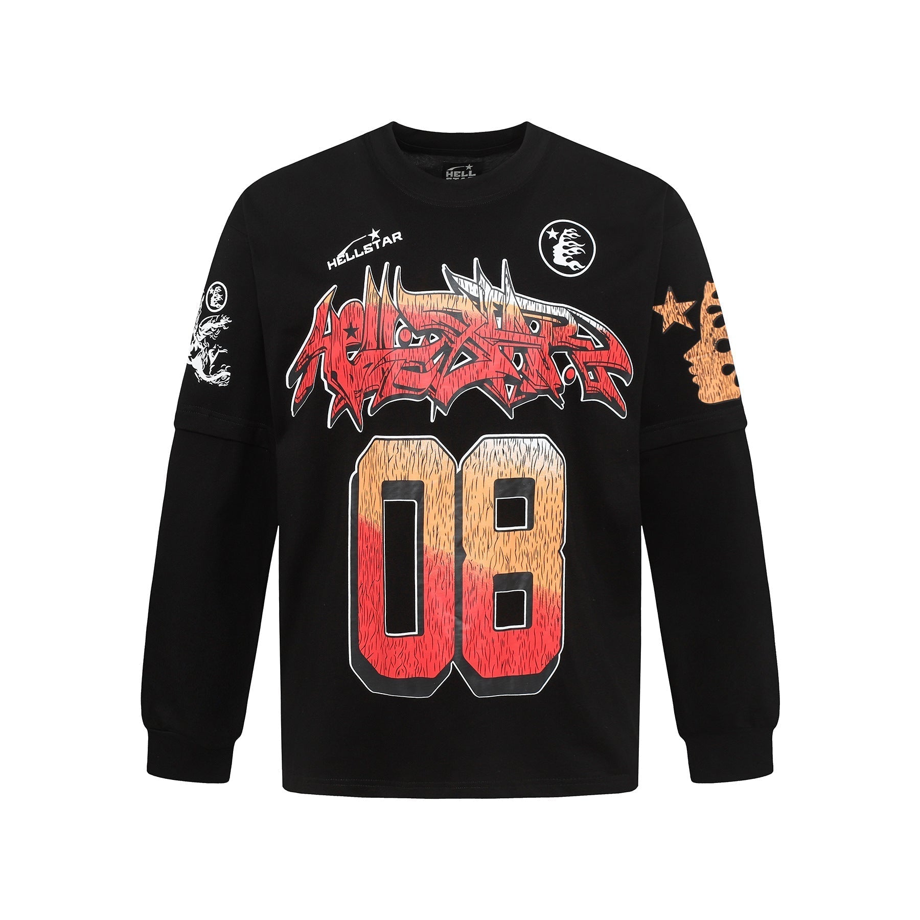 Hellstar Long Sleeve Shirt Autumn Men
