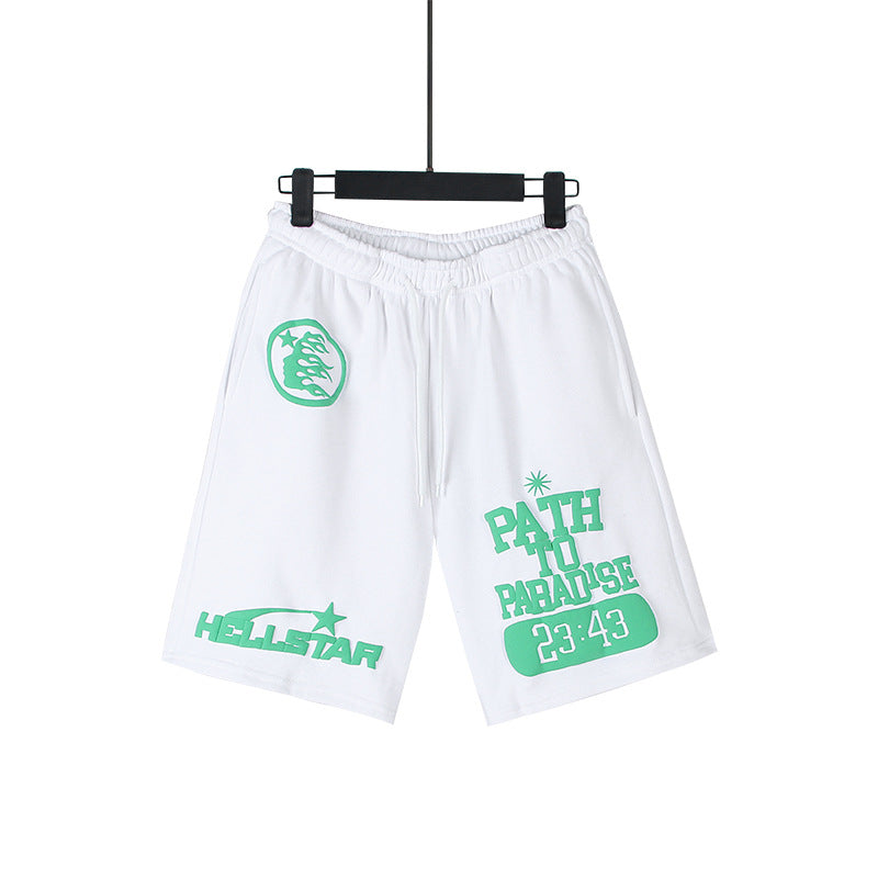 Hellstar Shorts Wash and Do Old Casual Shorts Summer