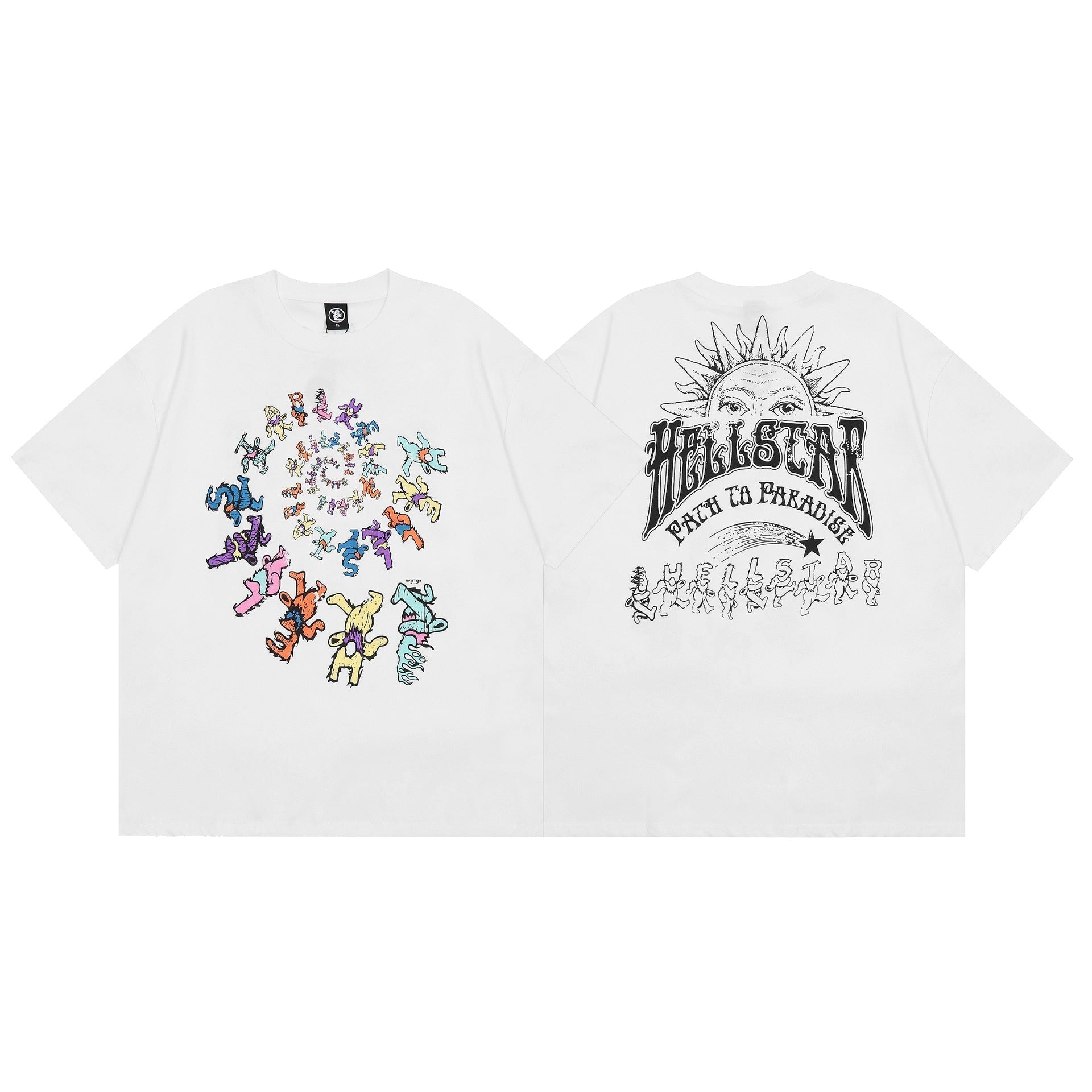 Hellstar T-shirt Summer Creative Pattern Unisex