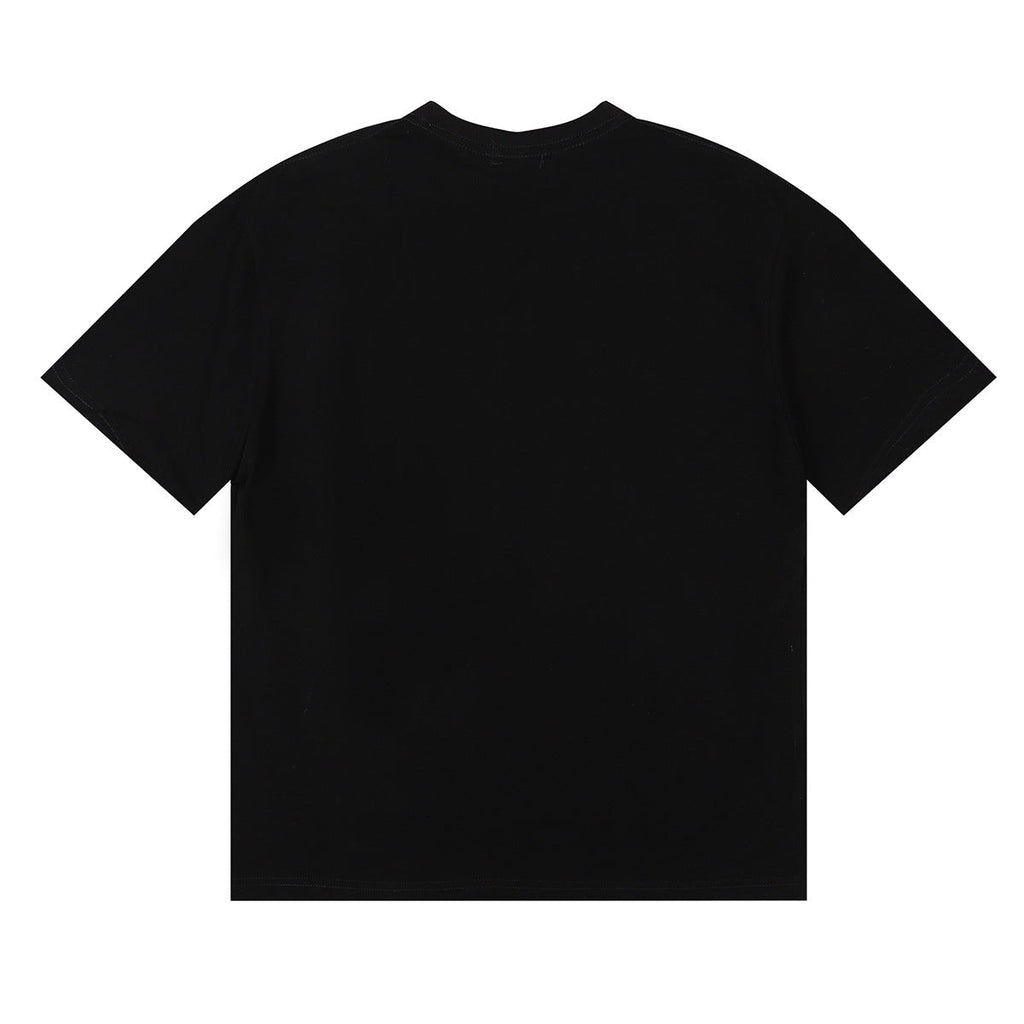 Rhude T-shirt Micro Label Letter Pattern Printed Short Sleeve T-shirt