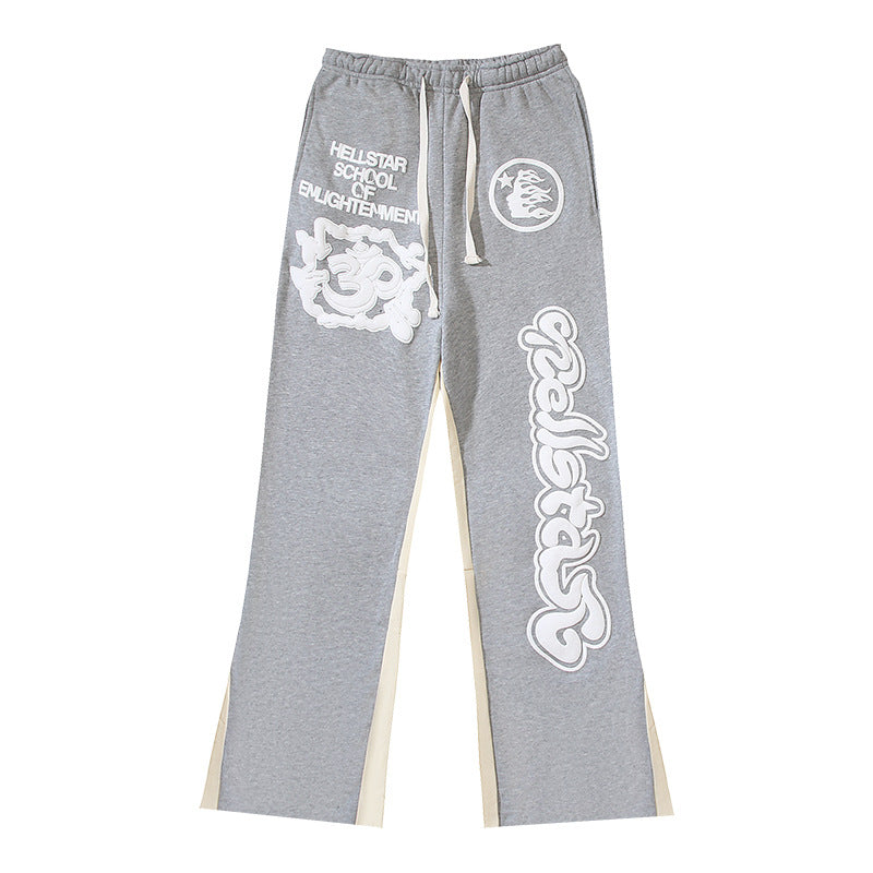 Hellstar Hoodie & Pants autumn wash make old hoodies sweater