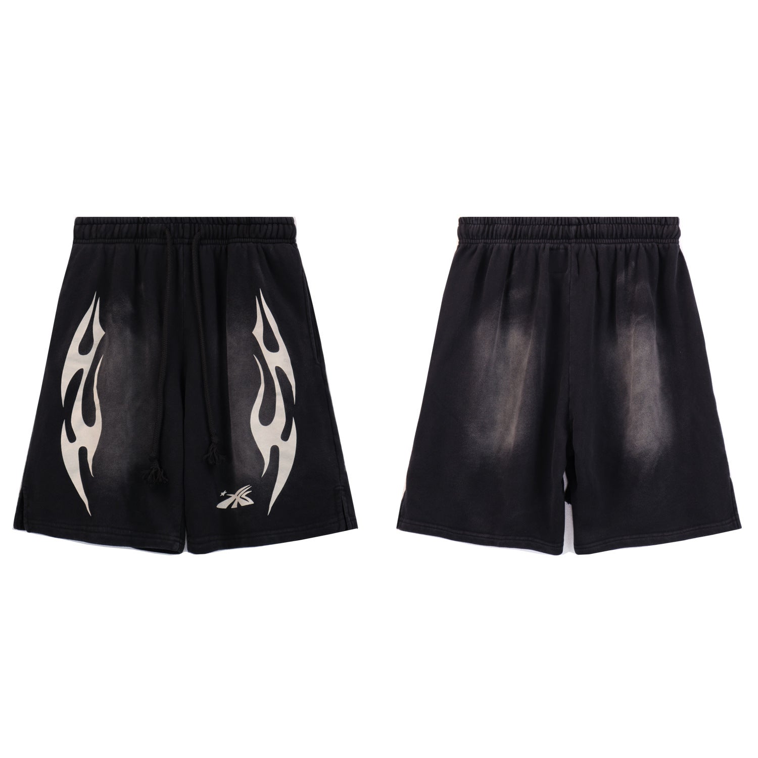 Hellstar Shorts Wash and Do Old Casual Shorts Summer