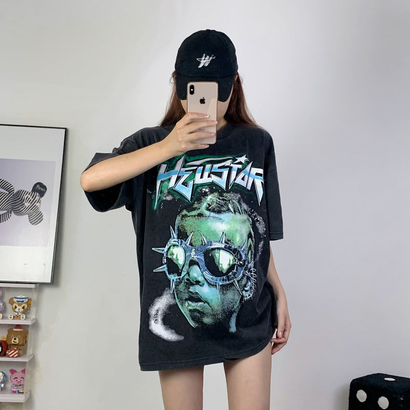 Hellstar T-shirt Casual Loose