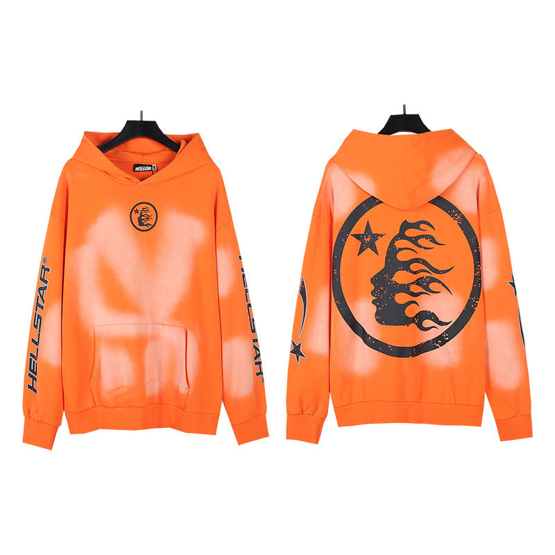 Hellstar Hoodie & Pants Wash Water Make Old Hoodies Sweater Trousers