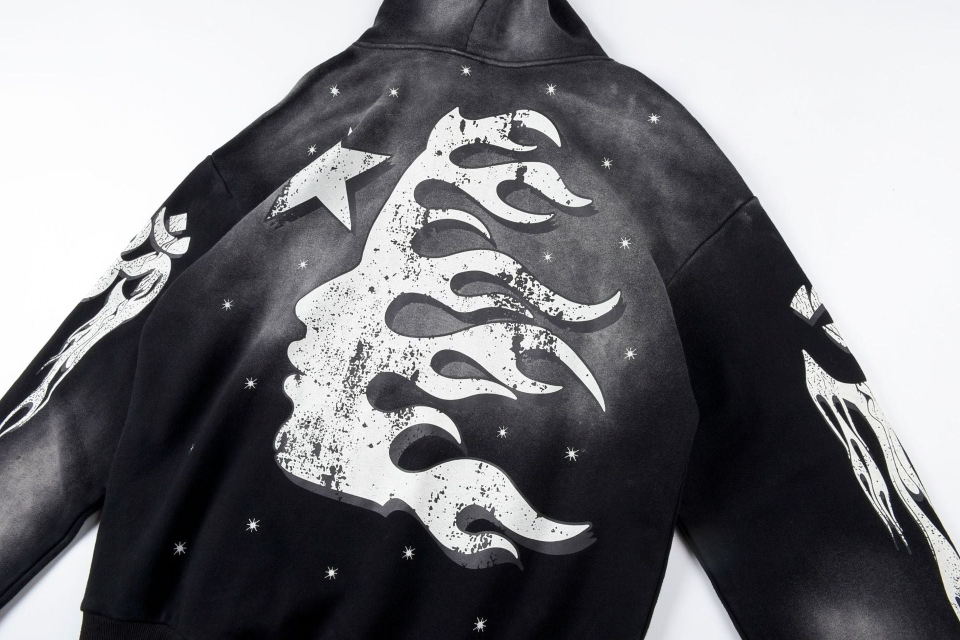 Hellstar Hoodie Vintage Distressed