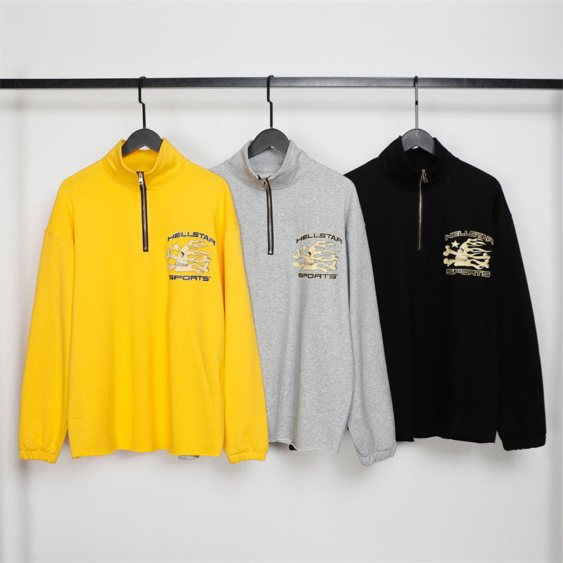 Hellstar Hoodie & Pants2 Loose Hoodie Sweater Casual Pants