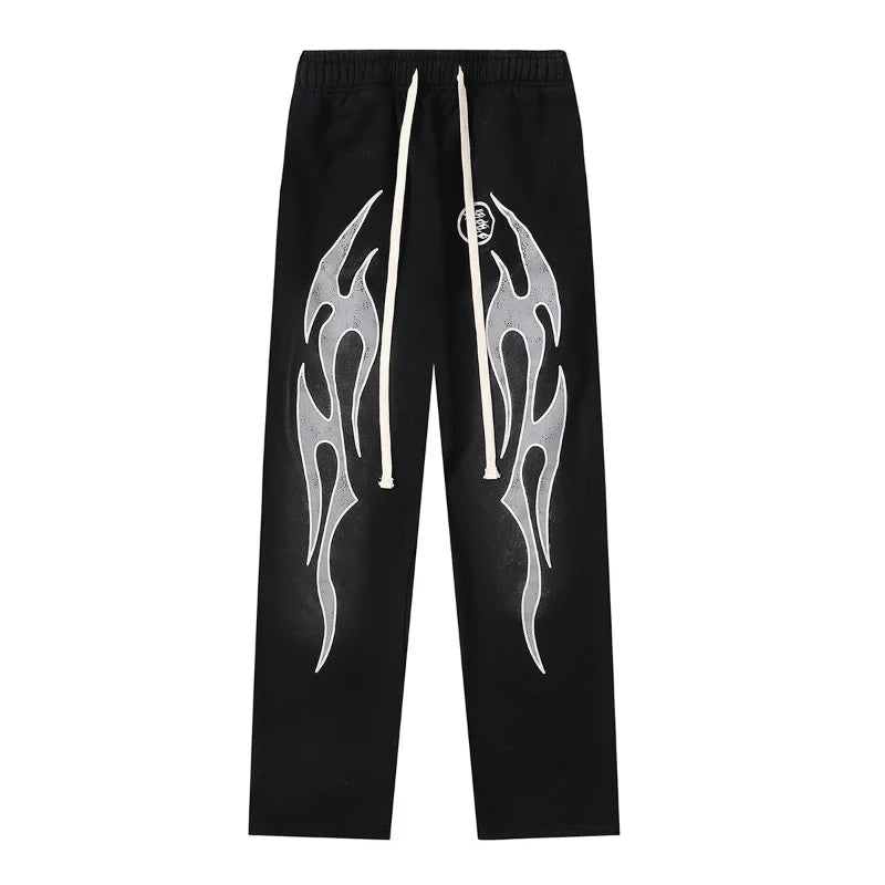 Hellstar Hoodie & Pants Vintage Washed Old Hooded Sweater Hoodie